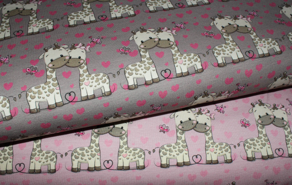 Jersey Giraffen rosa (10 cm)